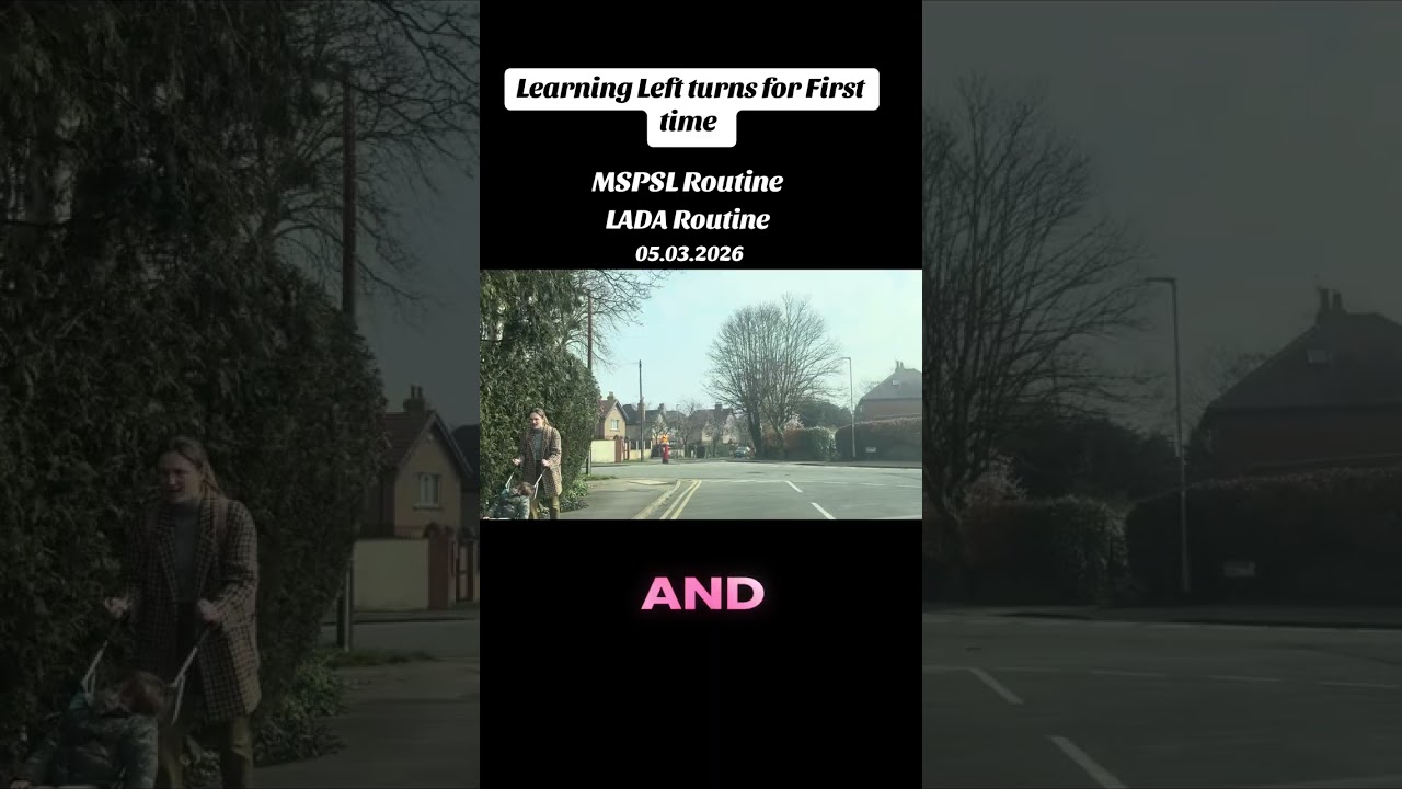 Learning Lefg Turns for First time  MSPSL Routine 06.03.2026