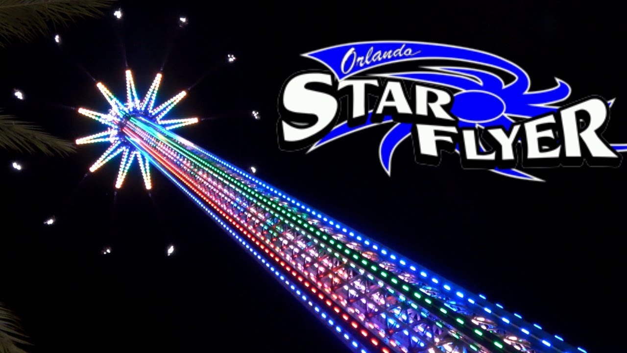 Orlando Star Flyer Vlog September 2019 | 450FT TALL Swing Ride!