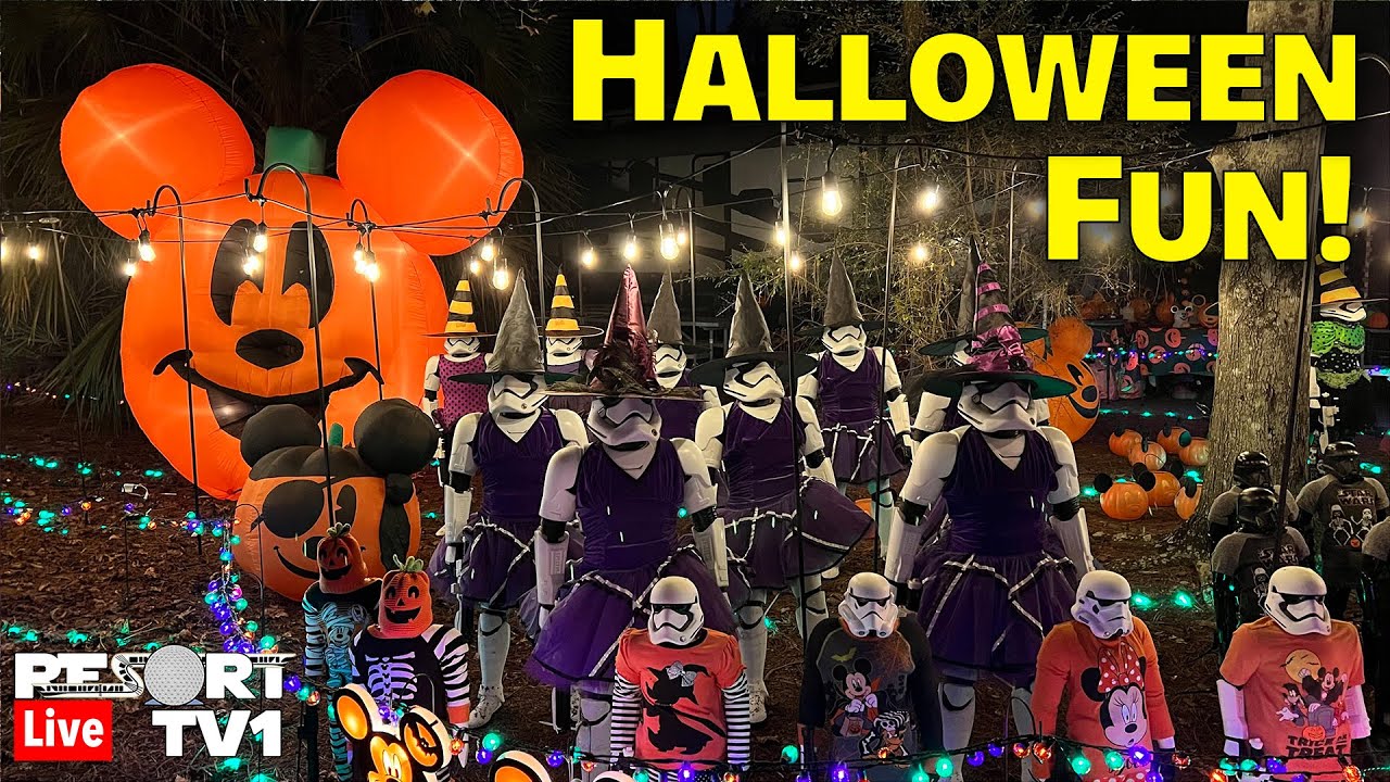 🔴Live: More Halloween Fun at Fort Wilderness & Magic Kingdom Resorts - Walt Disney World
