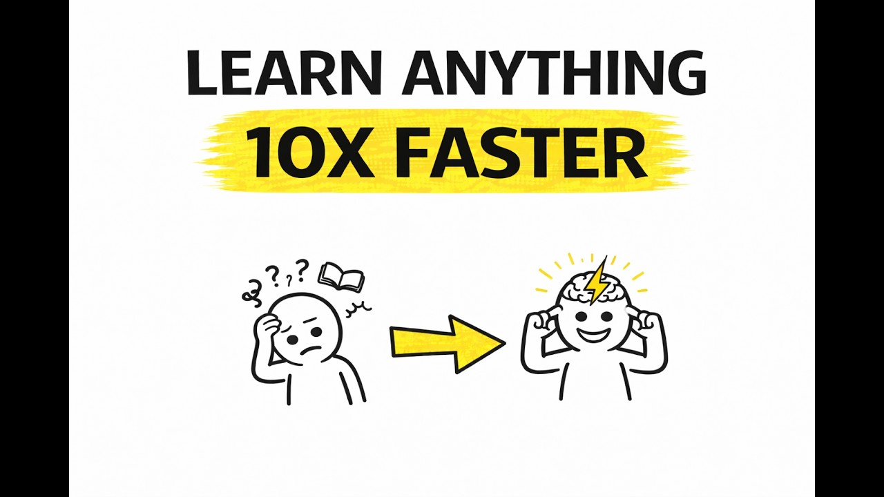 Learn ANYTHING 10x Faster - 12 Brain Hacks You’ll Wish You Knew Sooner