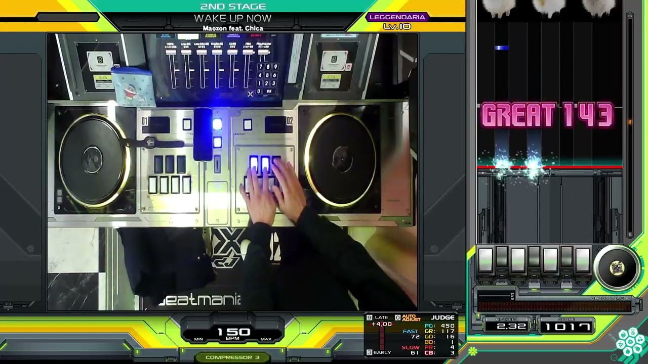 【beatmania IIDX 33】 WAKE UP NOW （SPL）2P 正規
