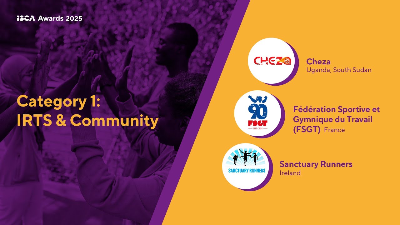 ISCA Awards 2025: IRTS & Community (Integration of Refugees through Sport)