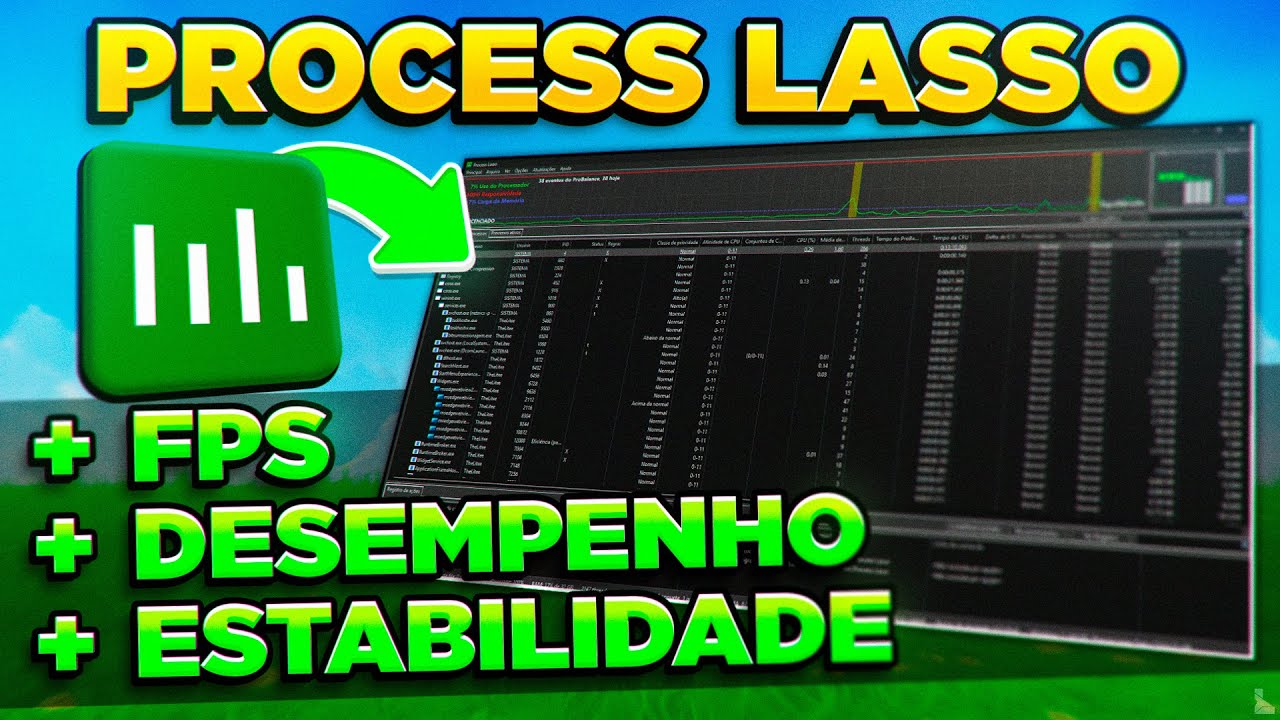 MELHOR MÉTODO PARA AUMENTAR E ESTABILIZAR O FPS EM JOGOS! ✅ - PROCESS LASSO