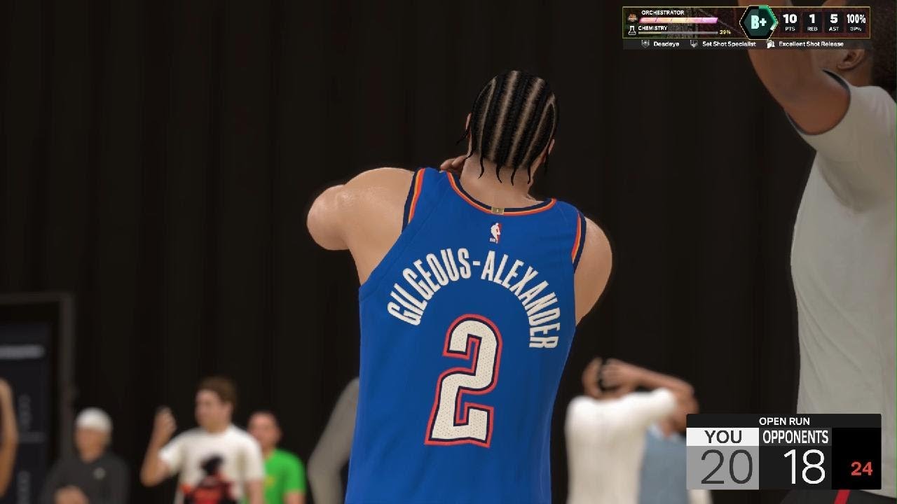 NBA 2K26 - Open Court Athletics - With NBA Players - 5v5
