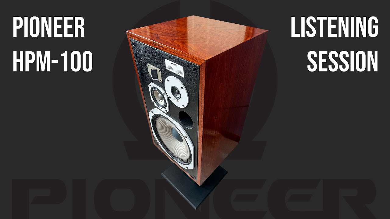 Tune Down by Chris Joss on Pioneer HPM-100 Loudspeakers