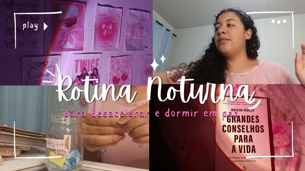 Rotina Noturna: para desacelerar e dormir em paz 🌟  | Diene Luisa 🎀 