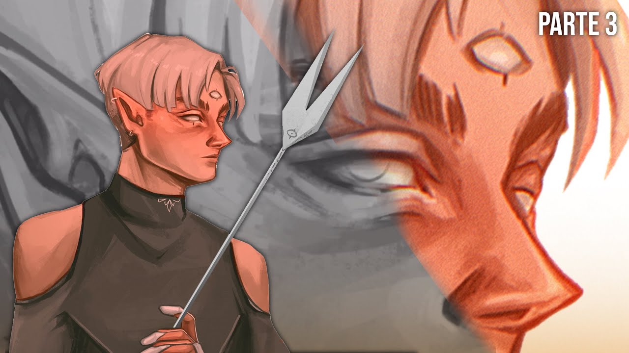 Así acabé la carta de mi Tarot 👁️ 🎨 PARTE 3/3