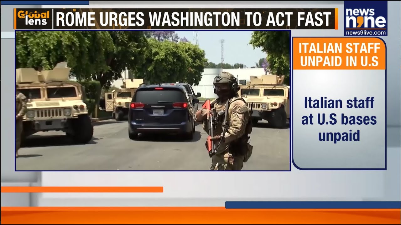 Zamknięcie USA uderza w personel włoskiej bazy | 2000 pracownik&oacute;w Aviano i Vicenzy traci wynagrodzenie | News9