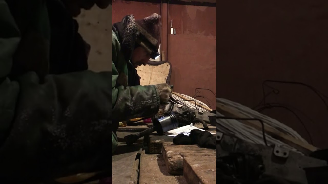 Установка маслосъёмных колец поршня фотон 1069 перкинс