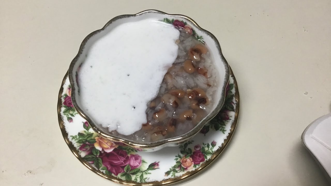 Cách Nấu CHÈ ĐẬU TRẮNG ( Blackeye Peas) nhanh gọn lẹ by Bé Bự