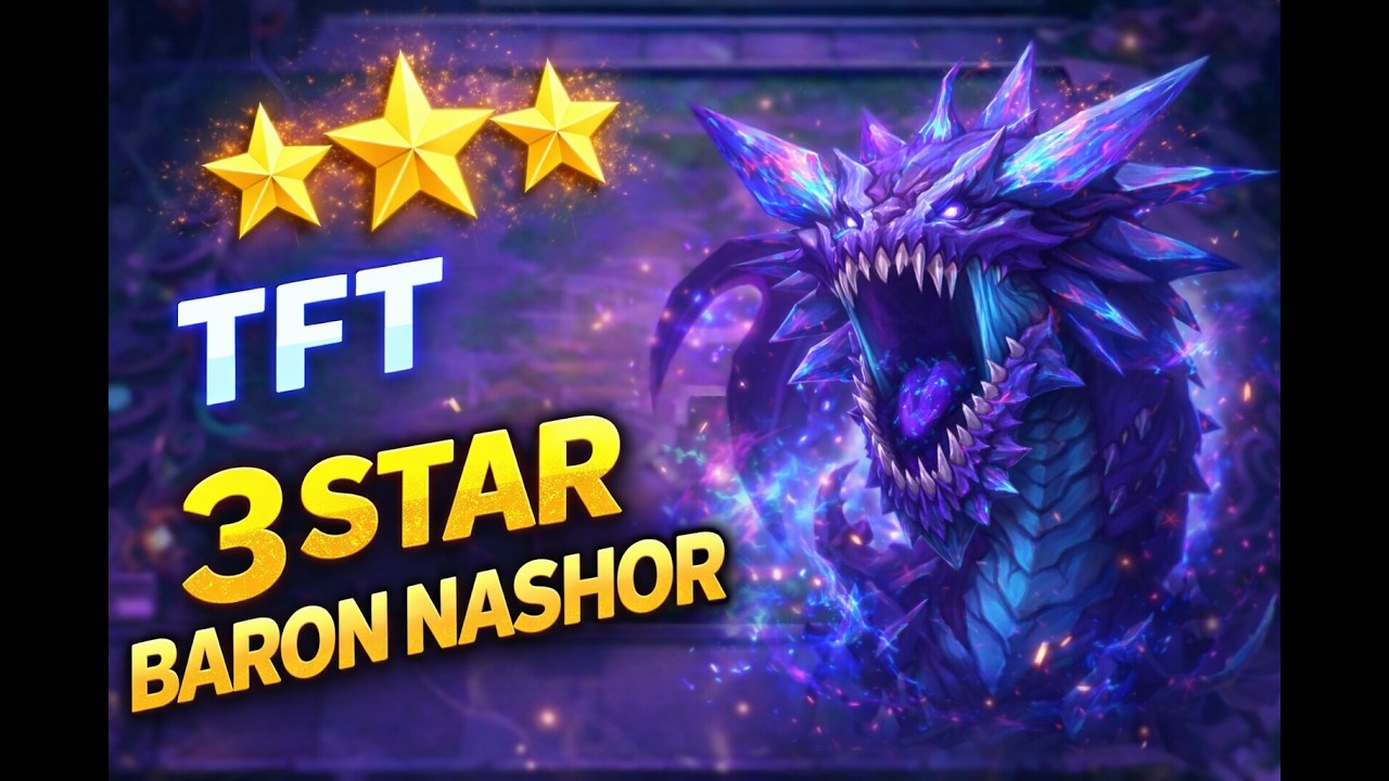 TFT Mekacik'in Sınavı | 3⭐⭐⭐ BARON NASHOR HARİTAYI YUTTU! 😱