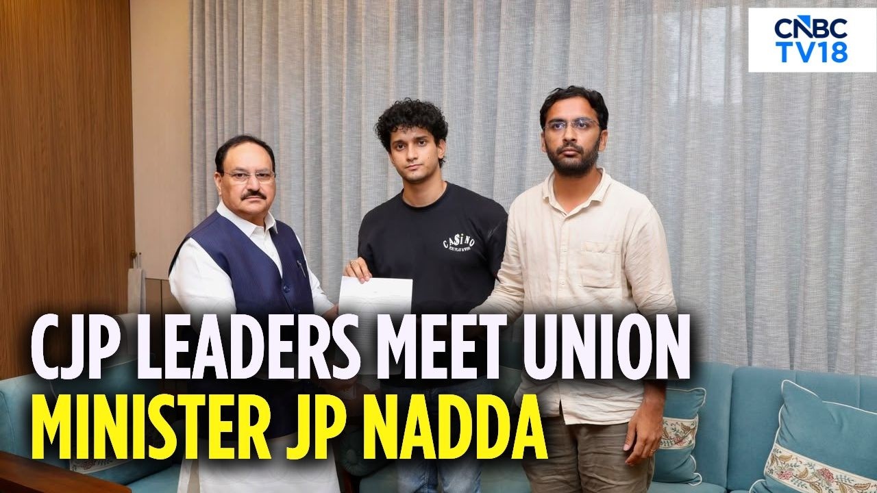 BREAKING: Union Minister JP Nadda Meets CJP Leaders Amid Protest In Delhi | Sonam Wangchuk