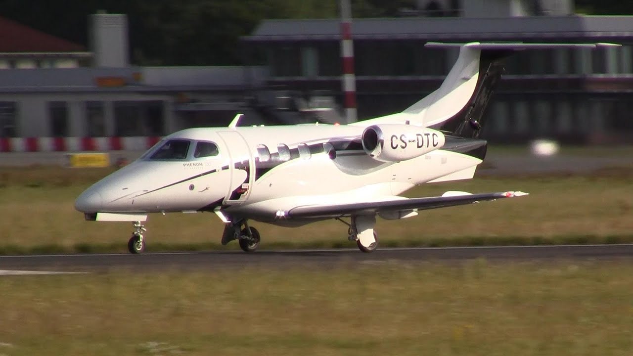 Embraer Phenom 100 ► Takeoff ✈ Groningen Airport Eelde