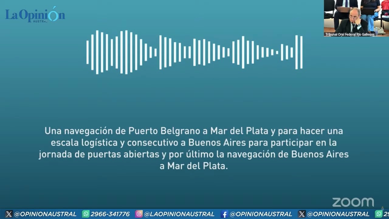 Juicio por el ARA San Juan: un acusado reveló un audio del capitán del submarino y generó polémica