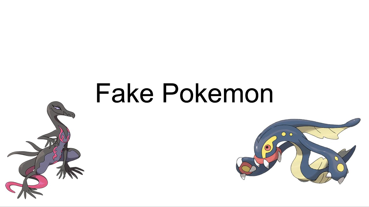 A PowerPoint about Fake Pokemon