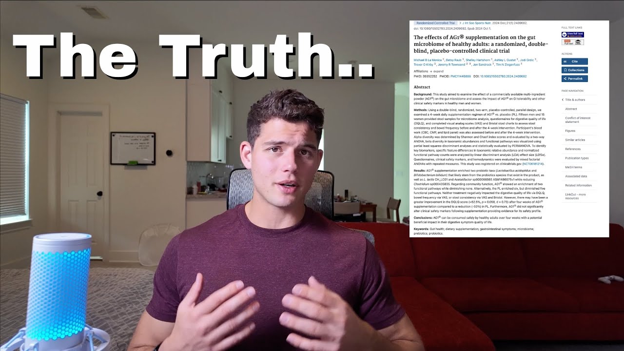 Athletic Greens (AG1) Review: What the Science Actually Says