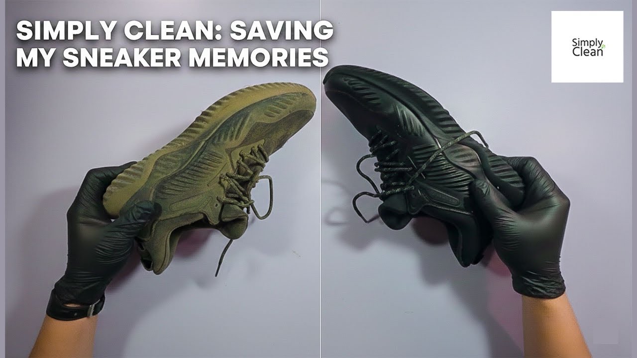 Deep Cleaning My Old Adidas | Satisfying Memories Cleaning