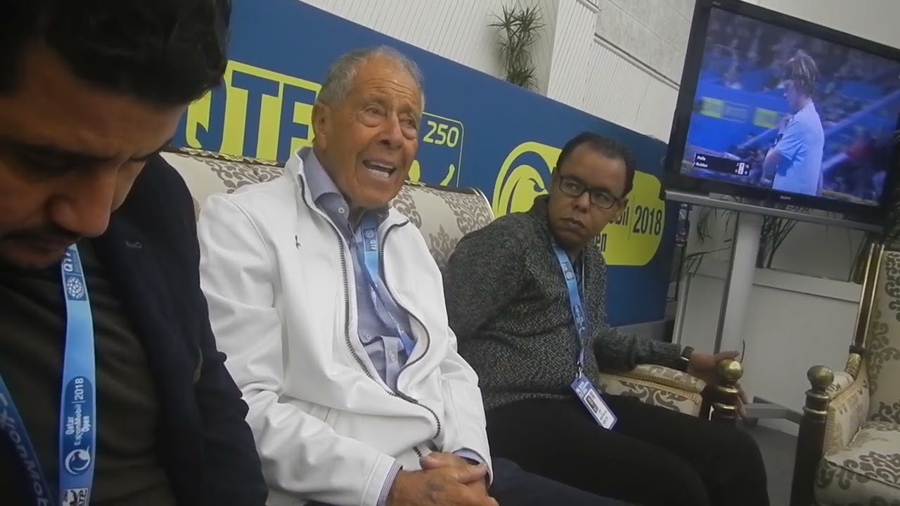 Bollettieri’s Masterclass on keys of success: Coach of Legends Agassi, #Serena,Sharapova 🎾 QatarOpen