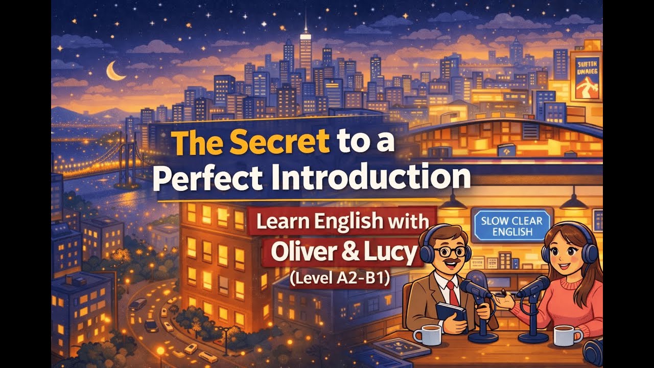 The Secret to a Perfect Introduction: Learn English with Oliver & Lucy (Level A2-B1)