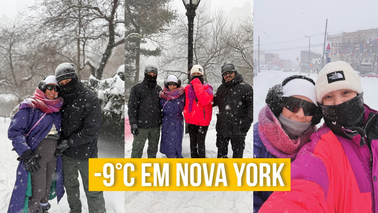 ✨ 3 DIAS EM NOVA YORK | NEVASCA, AMIGOS & MINHA PRIMEIRA VIAGEM GRÁVIDA ✨