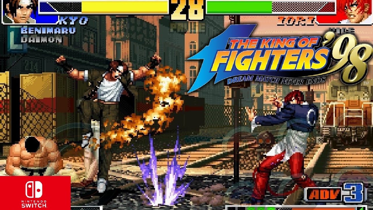 The King Of Fighters 98 Nintendo Switch Gameplay