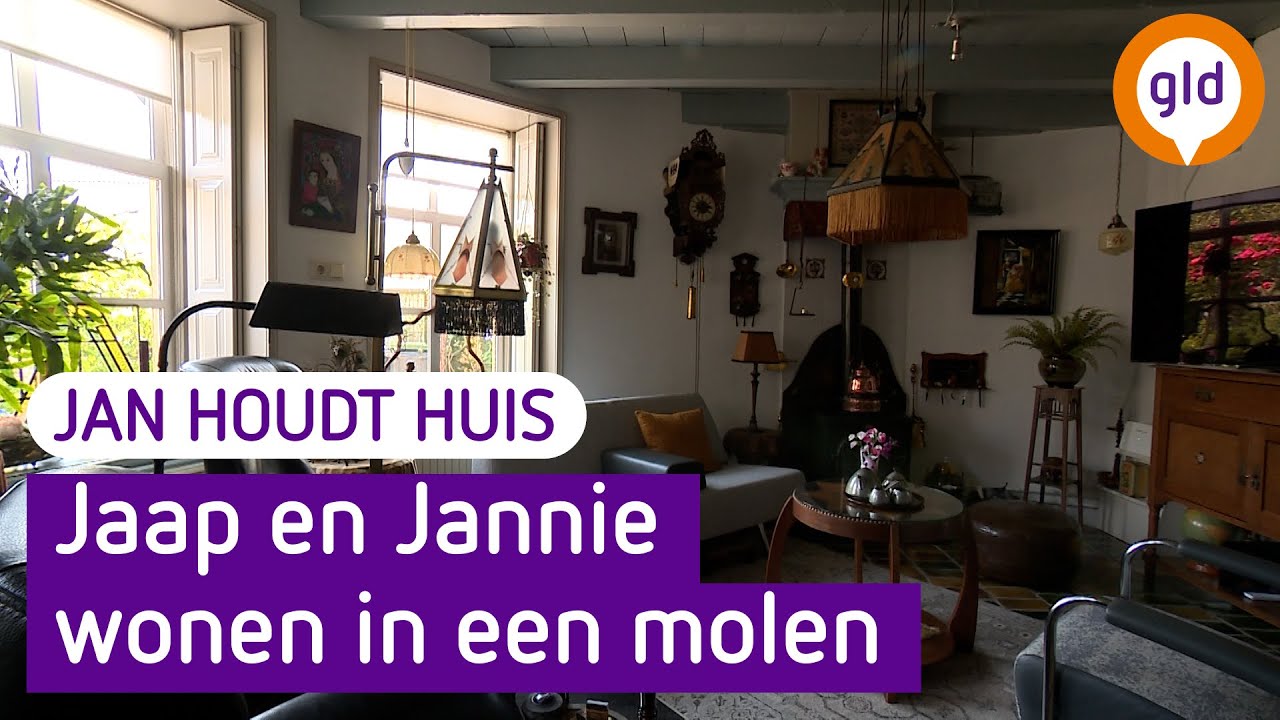 Jaap en Jannie wonen in een molen: 'we genieten al 45 jaar' - Jan Houdt Huis