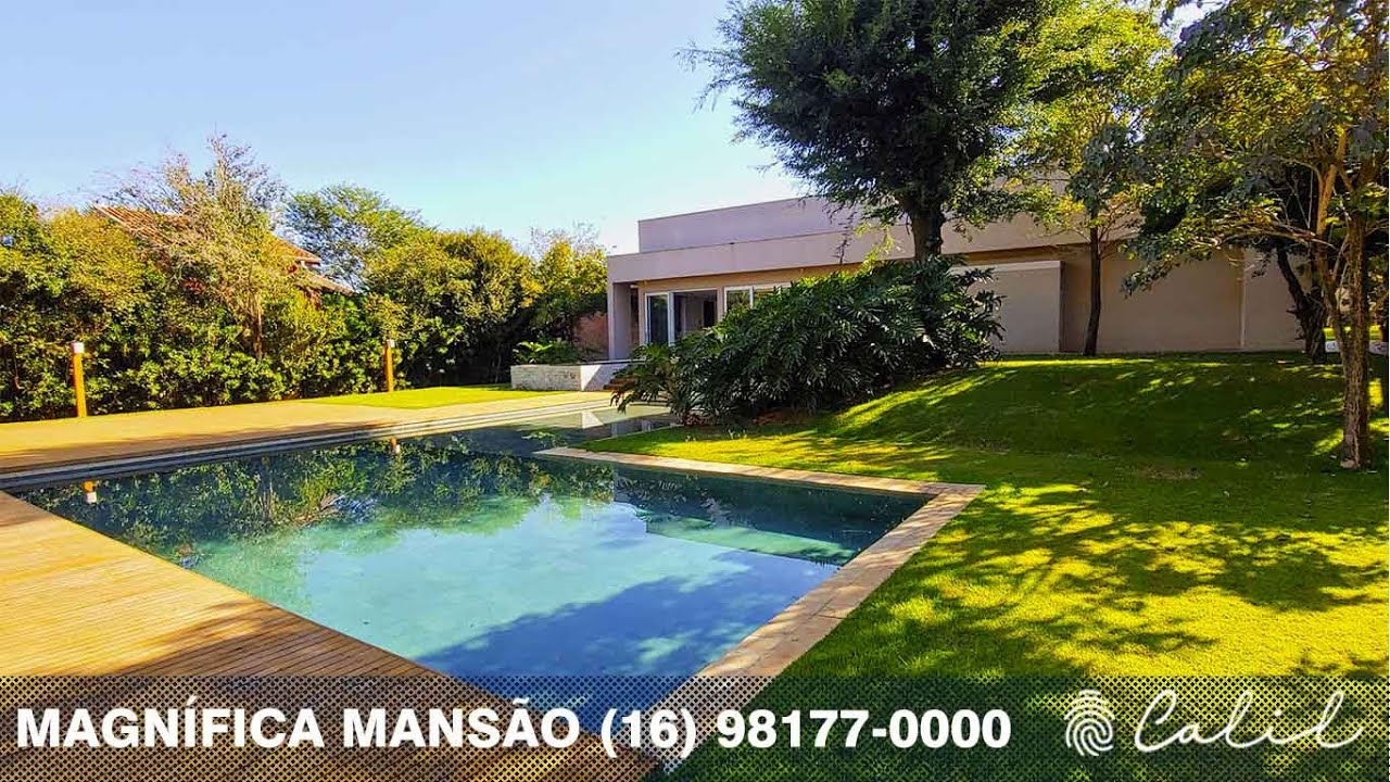 LUXUOSA CHÁCARA MODERNA - MANSÃO - RIBEIRÃO PRETO - SP - BRASIL