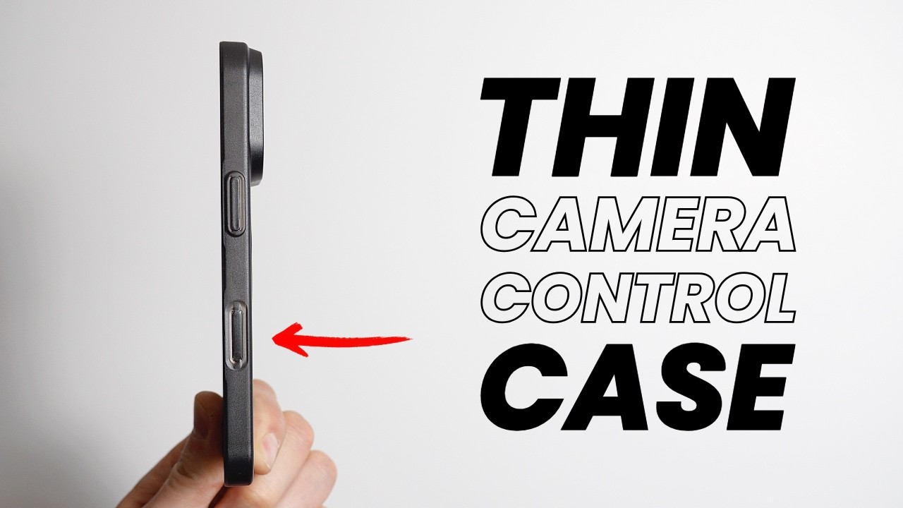 SUPER THIN Case with Camera Control - iPhone 16 Pro!