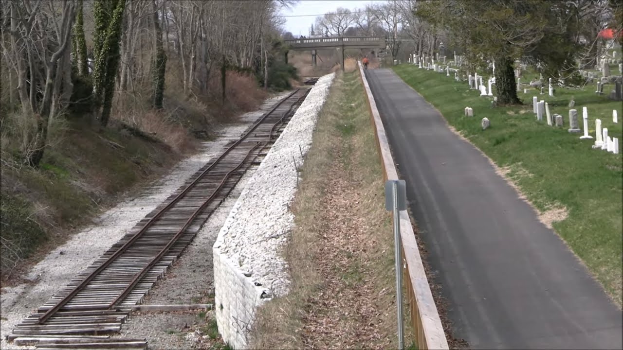 Newport, RI Rail with Trail - Aquidneck Island Bikeway - 4/2024