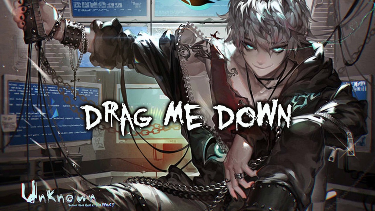 Drag Me Down (Rock Cover) Nightcore