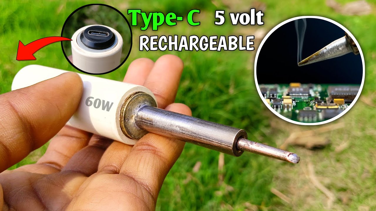 Make Your Own 5V Type-C Soldering Iron