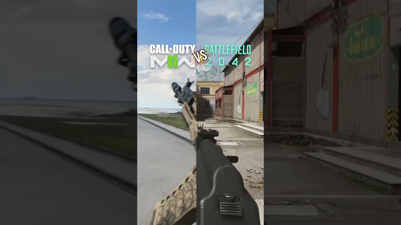 Call of Duty MW2 vs Battlefield 2042 - AK47