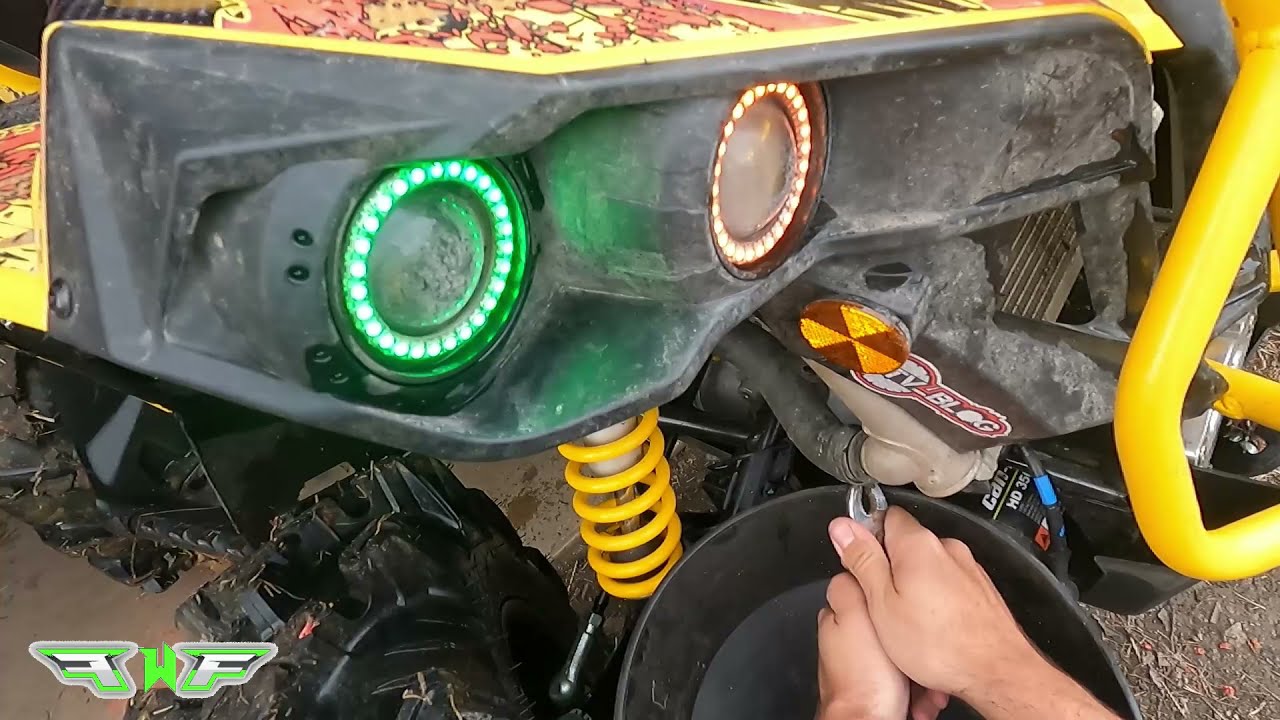 HOW TO INSTALL FUSION FAB WORX RAD RELOCATE ON A 2021 CANAM RENEGADE 1000 XMR