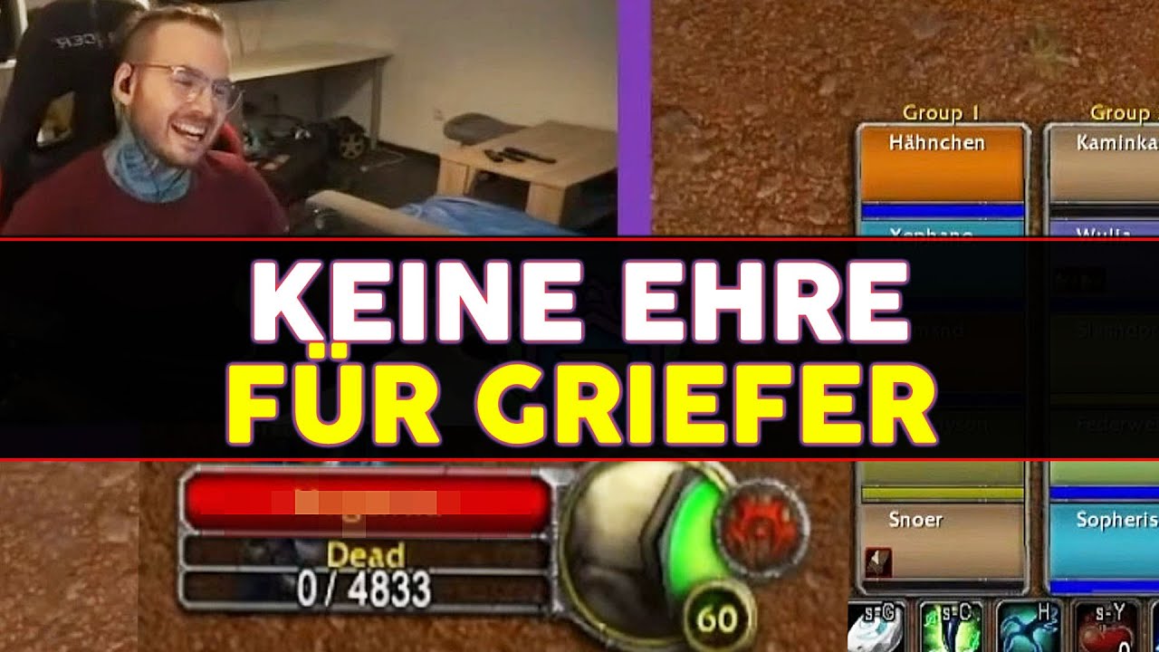Hahn und Federn zerstören einen Griefer in Classic Hardcore | WoW Classic