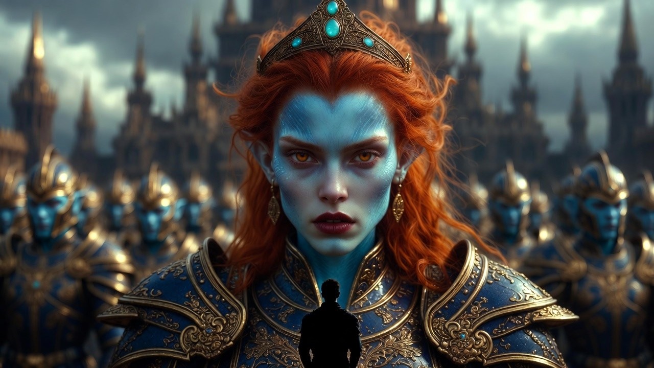 Alien Queen Taunted 