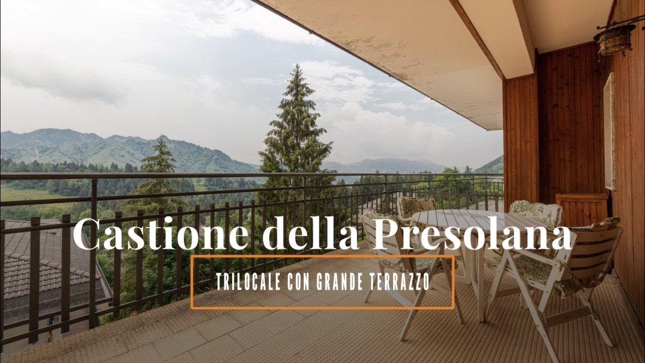 Castione della Presolana - Trilocale con grande terrazzo