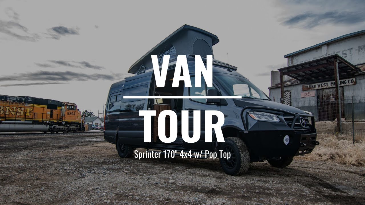 VAN TOUR | Custom Van Build | Sprinter 170