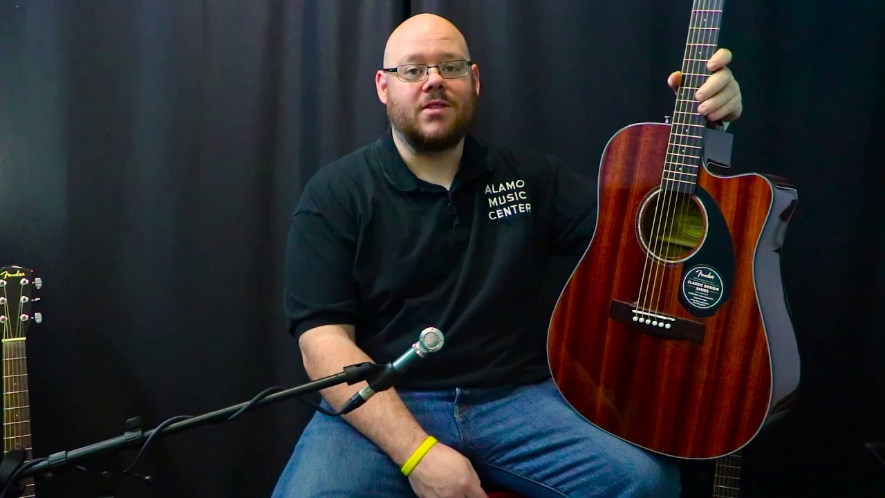 Fender CD-60SCE Demo & Review