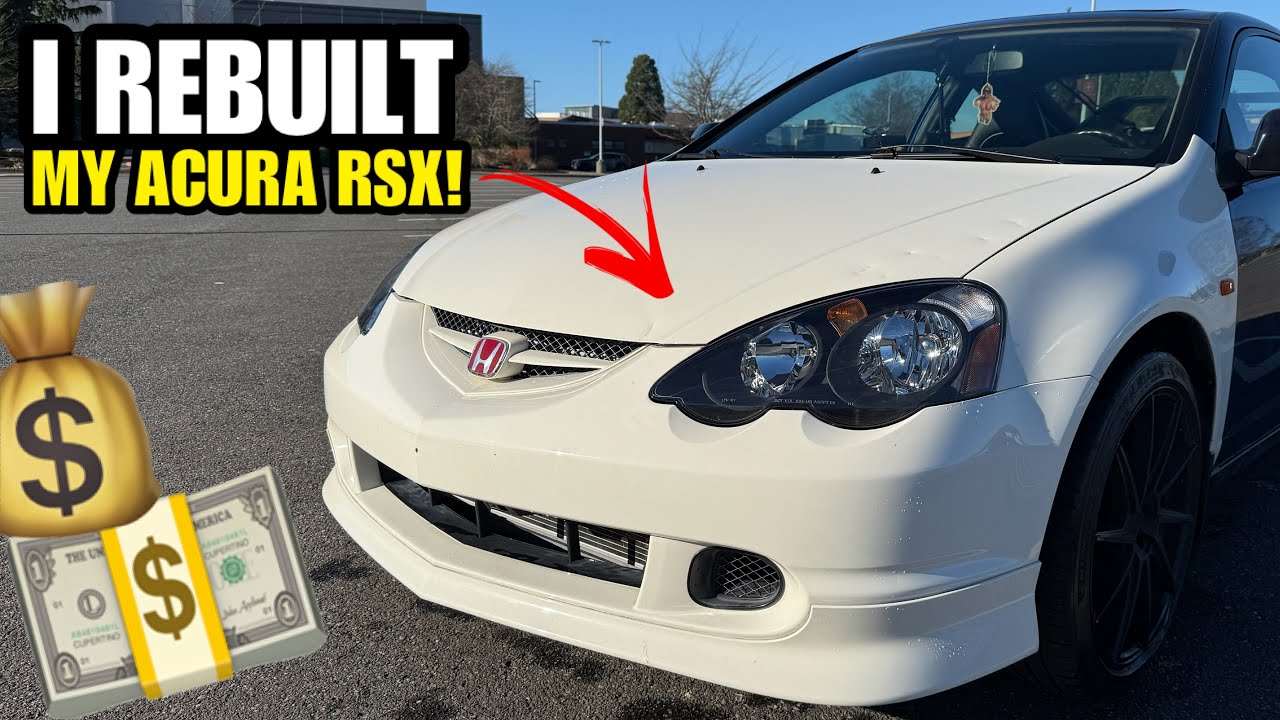 Моя Acura RSX вернулась! Переделка под Type R, фиктивный ключ JDi и многое другое!