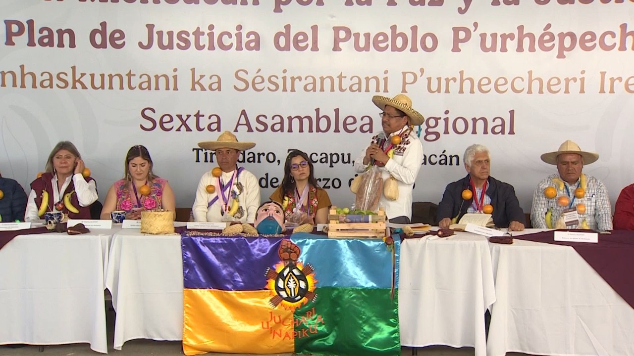 Comunidades de Michoacán avanzan en la 6ª Asamblea regional