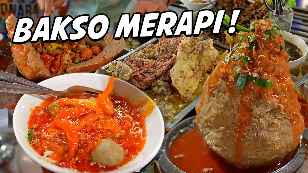 500 BAKSO MERAPI ANTRI DI PEGANG SETIAP HARI !