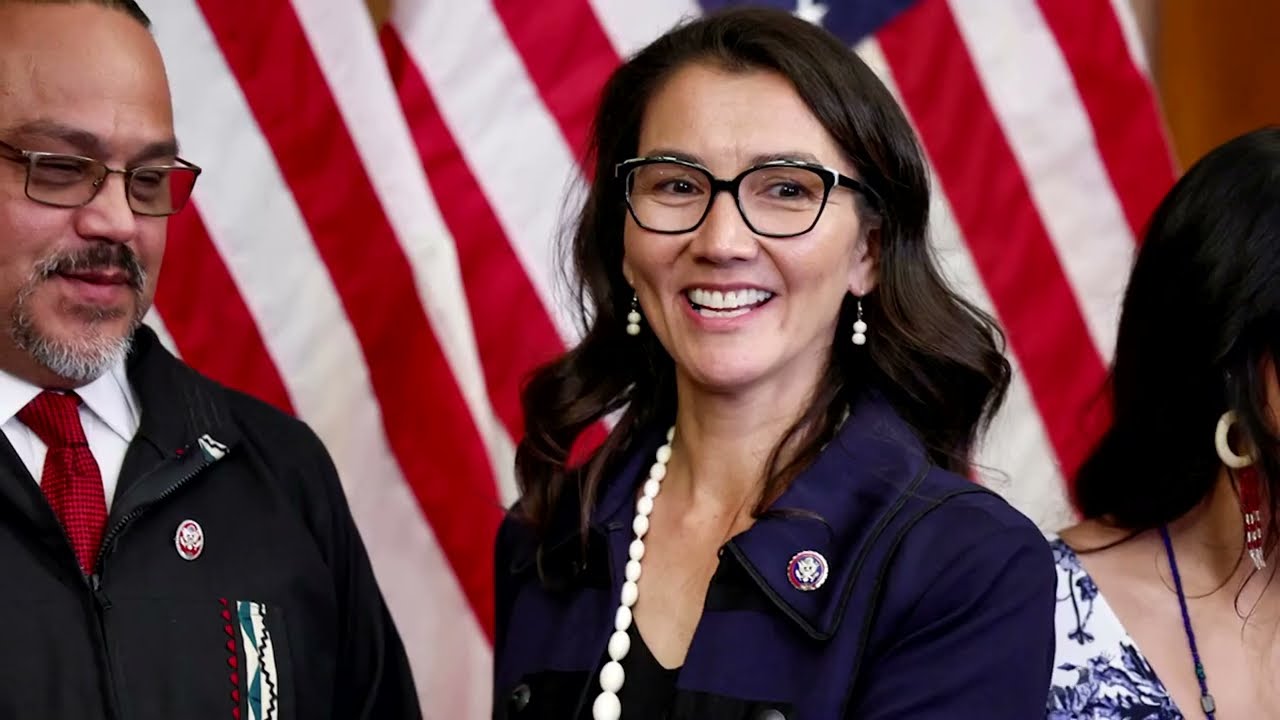 Mary Peltola is first Alaska Native sworn into Congress