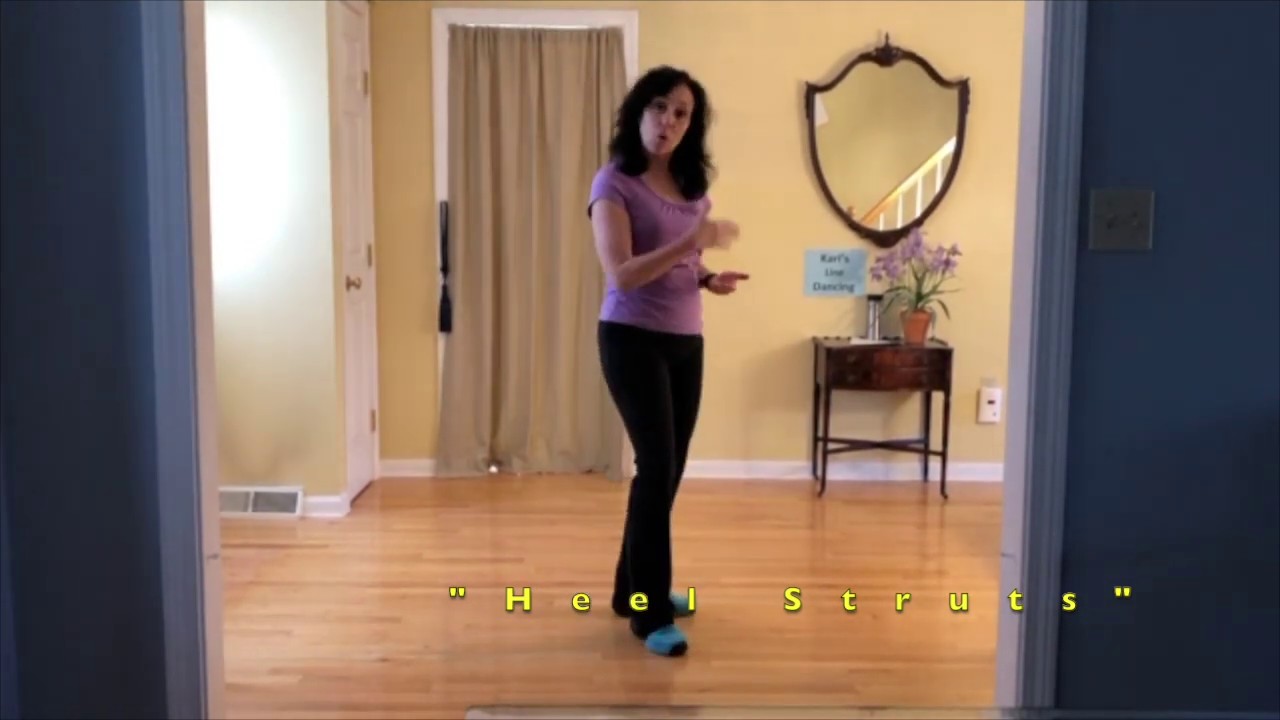 Heel Struts – How To Do Heel Struts – Line Dance