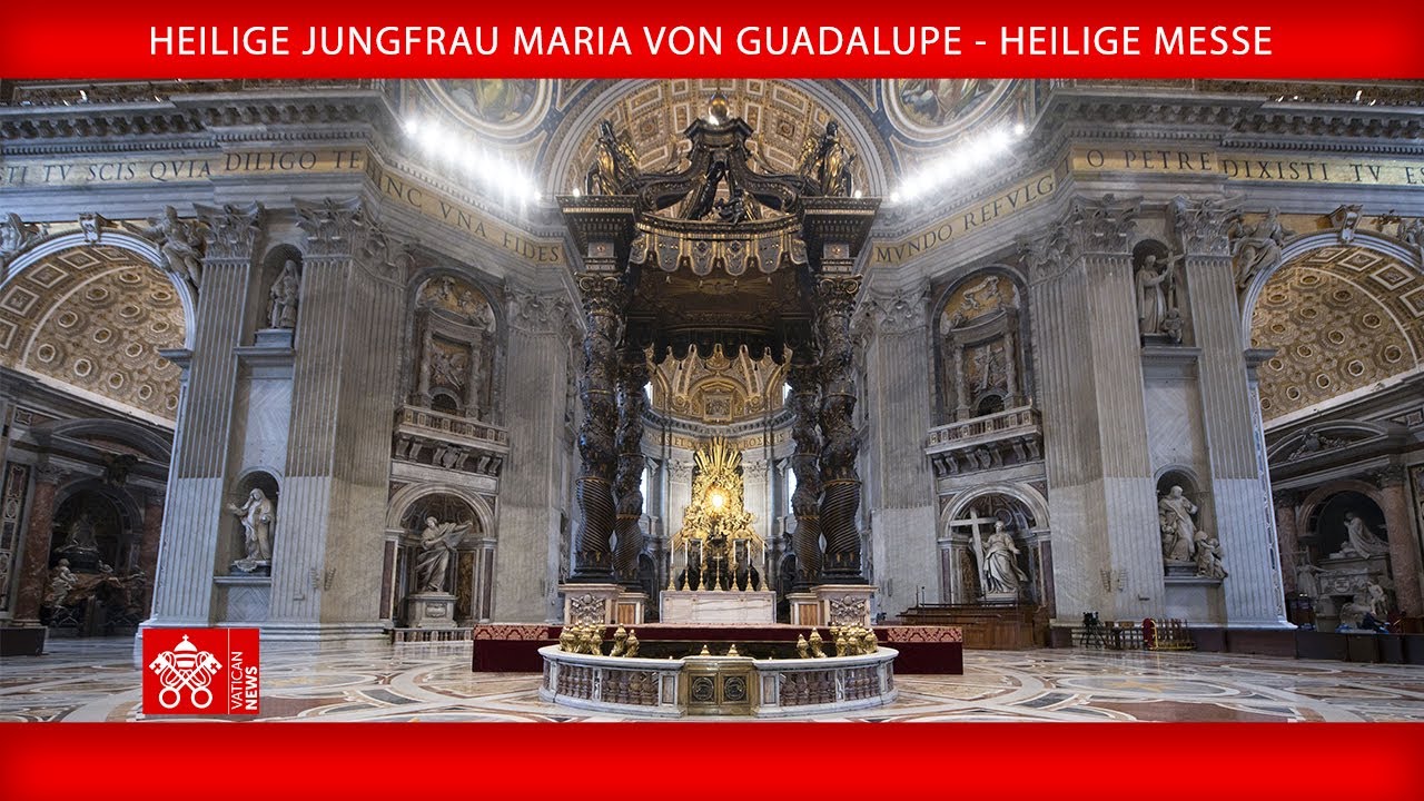 12. Dezember 2024, Heilige Jungfrau Maria von Guadalupe - Heilige Messe | Papst Franziskus