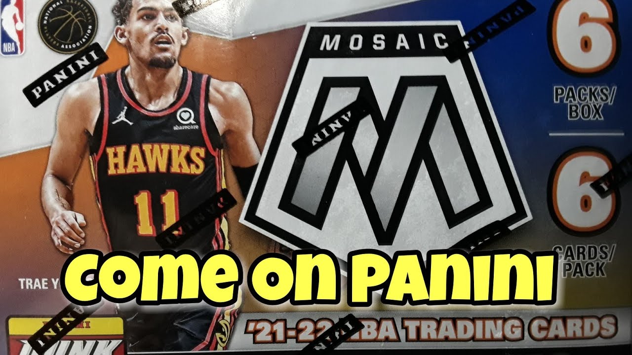 Shame On Panini. 2021-22 Mosaic Basketball Blaster Box