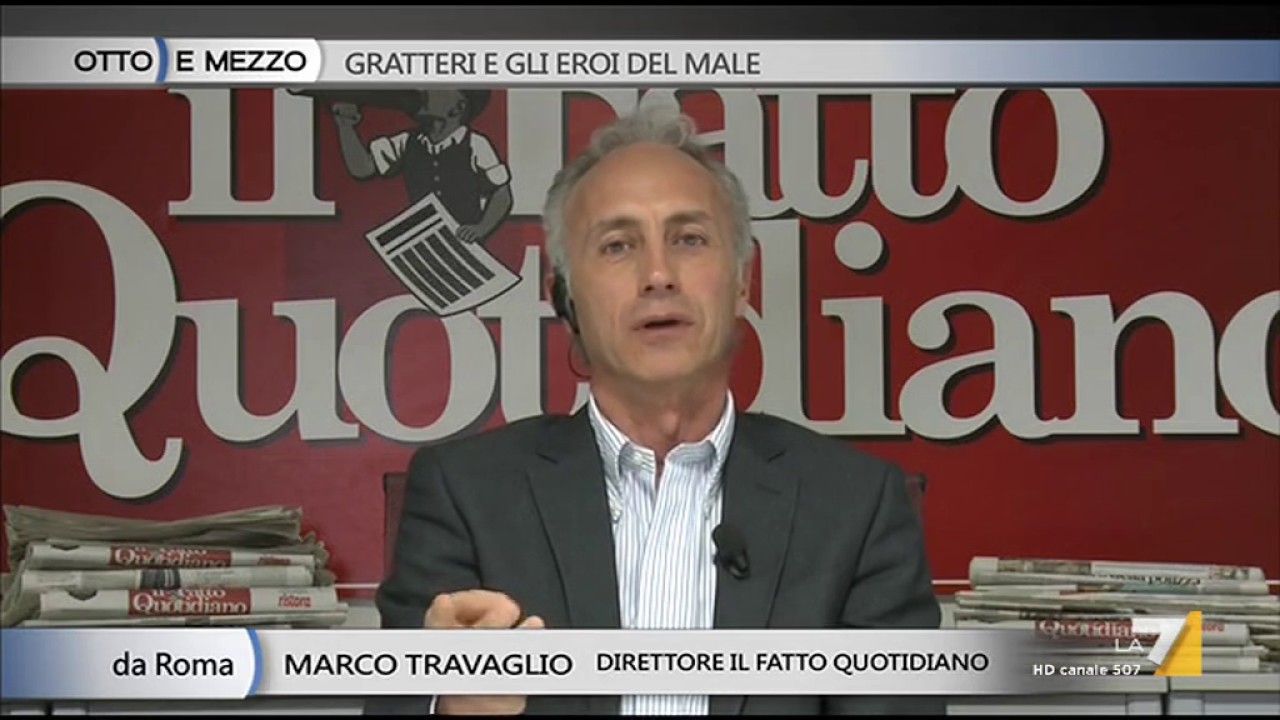 Otto e mezzo - Gratteri e gli eroi del male (Puntata 14/04/2017)