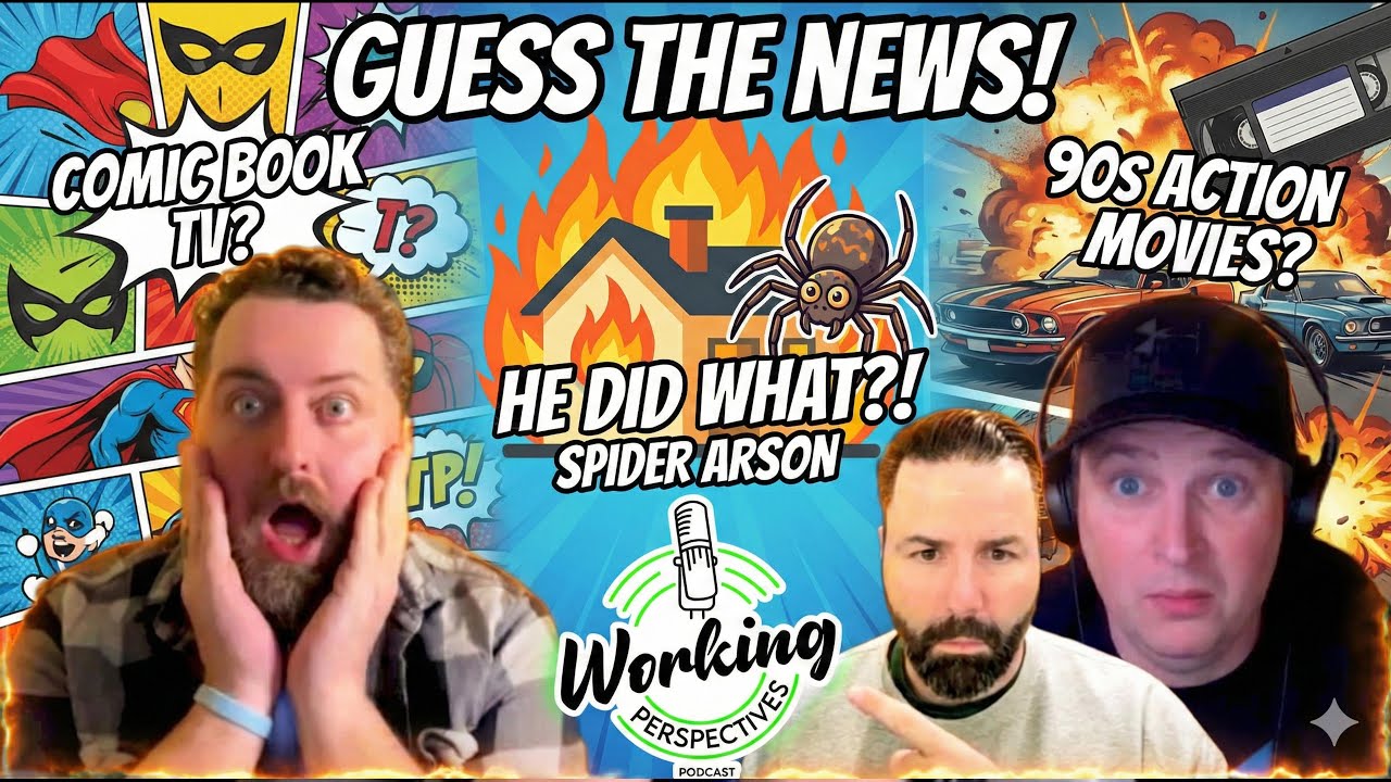 Ep. 537 - Top 90s Action Movies, Comic Book TV Shows & Crazy Spider News #news #trivia