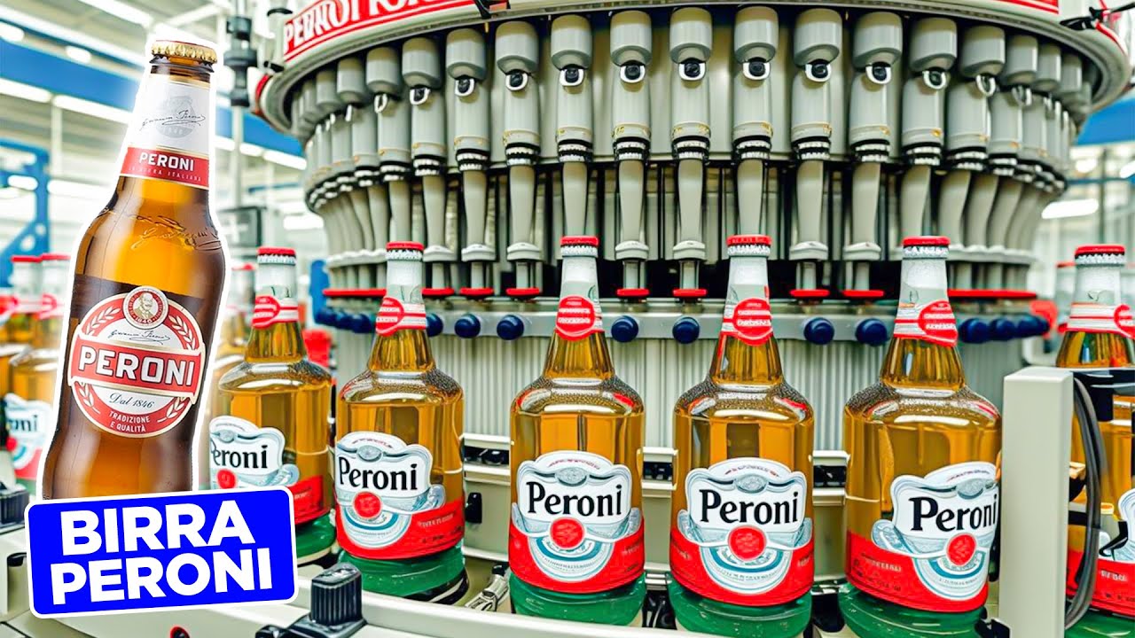 Birra Peroni: 6 Milioni di Ettolitri di Pura Passione Italiana! 🍺 Scopri Come Nasce in Fabbrica