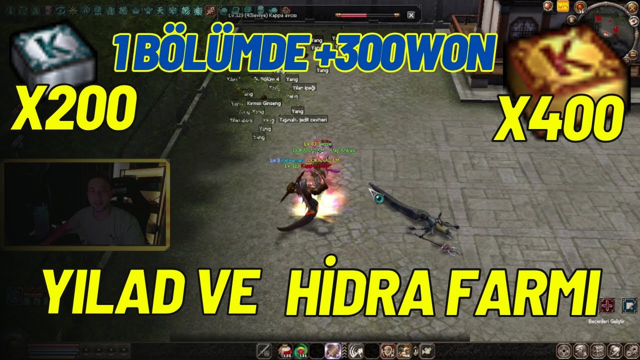 HİDRA FARMINA YENİ GELMEDİK GERİ DÖNDÜK!!400X ALTIN KRAL AÇILIMI| AFK YILAD FARMI| #metin2 #metin2tr