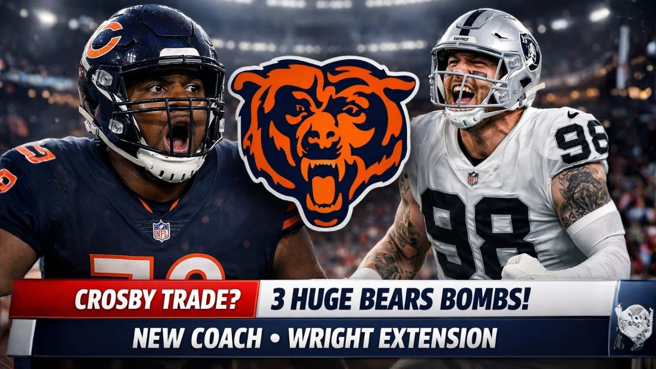Chicago Bears Offseason Chaos: Wright Extension & Crosby Trade Drama